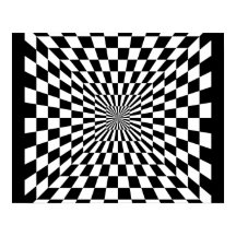 Affiche d'illusion optique