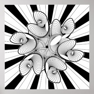 Affiche d'illusions optiques (de $11,95)