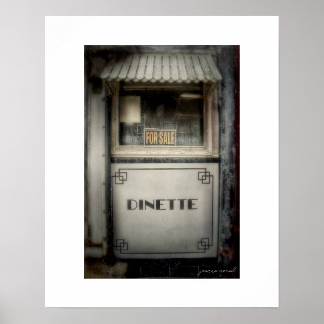 Affiche d'impression du Crosser Diner Lisbon Ohio (Devant)