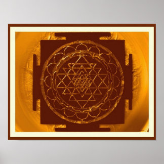 Affiche Divine Sri Yantra2