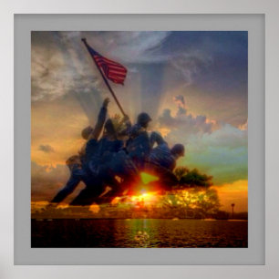 affiche d'Iwo Jima