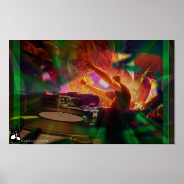 Affiche DJ (Devant)