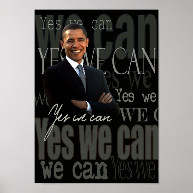 Affiche d'Obama (Devant)