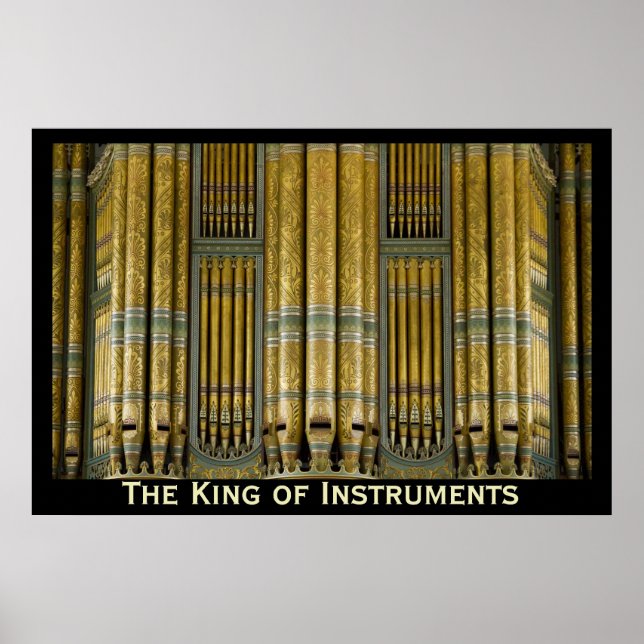 Affiche d'orgue du roi des instruments - Birmingha (Devant)