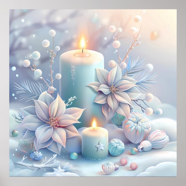 Affiche Dreamy Christmas Candles (Devant)