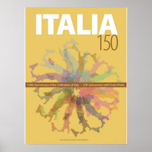 Affiche du 150e anniversaire de l'unification de l