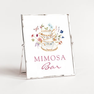 Affiche du bar Mimosa rose