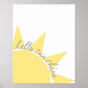 affiche du bonjour soleil