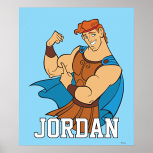 Affiche du bras fléchi d'Hercule