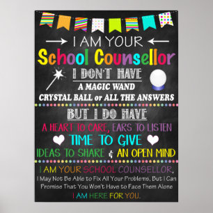 Affiche du bureau du conseiller de l'école magique