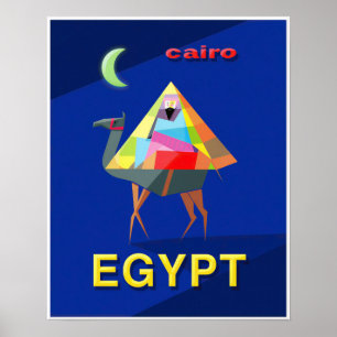 Affiche du Caire, Égypte