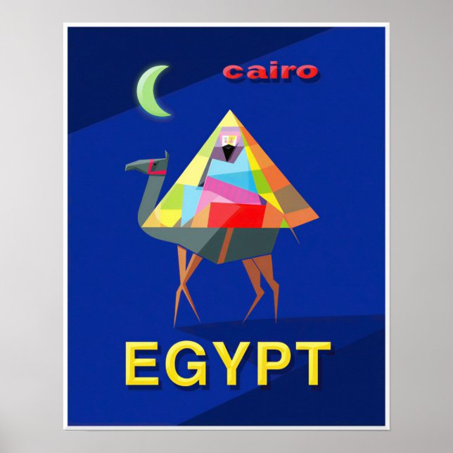 Affiche du Caire, Égypte (Devant)