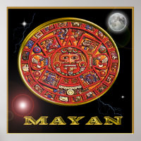 Affiche du calendrier maya