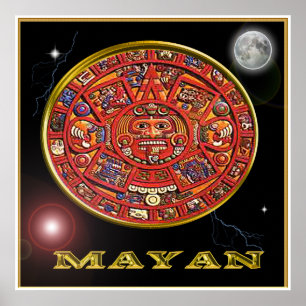 Affiche du calendrier maya
