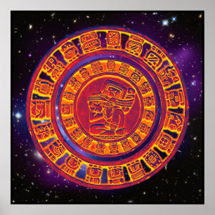 Affiche du calendrier maya