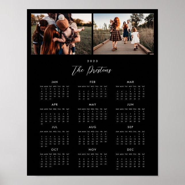 Affiche du calendrier photo 2023 (Devant)