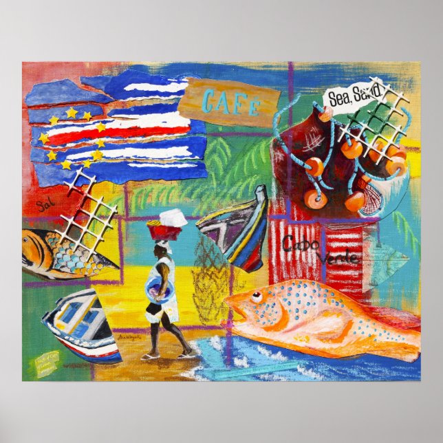 Affiche du Cap-Vert (Devant)