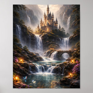 Affiche du Château de la Cascade Fantastique