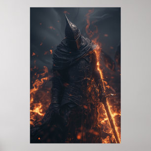 Affiche du chevalier de la mort de l'ouragan