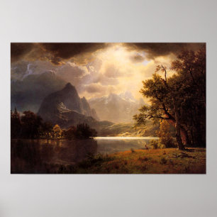 Affiche du Colorado de parc de Bierstadt Estes