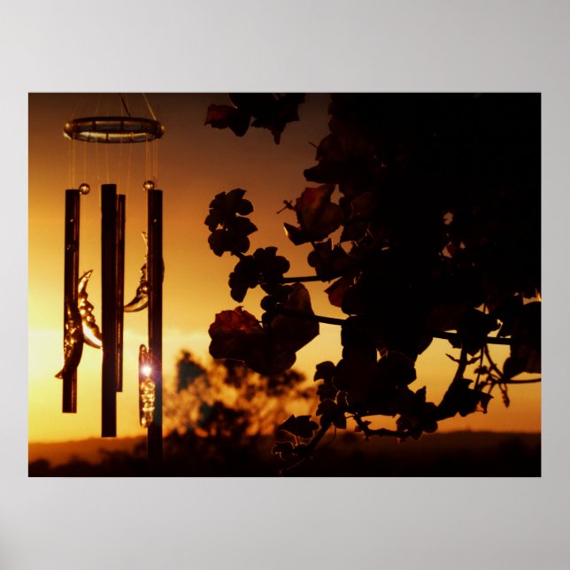 affiche du coucher du soleil (Devant)