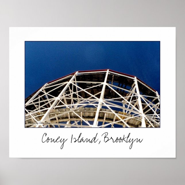 Affiche du Cyclone Rollercoaster (Devant)