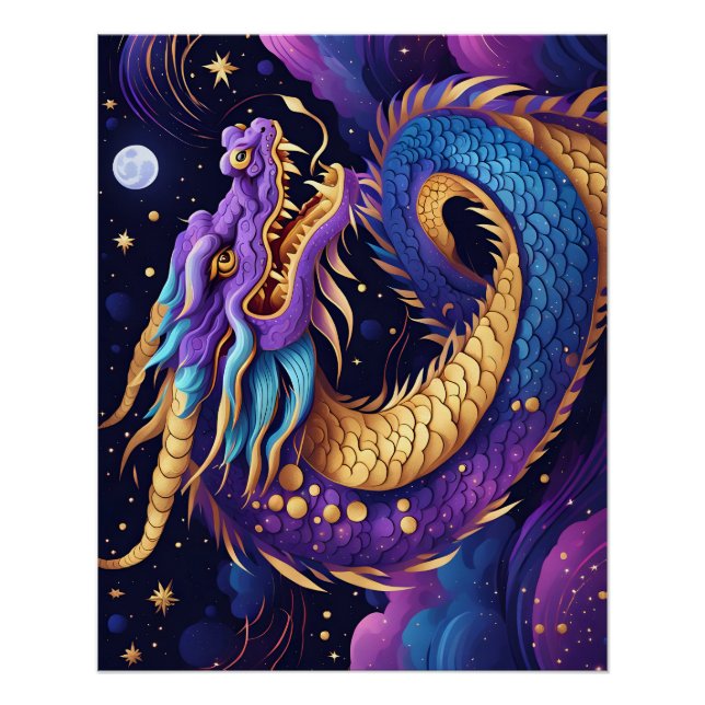 affiche du dragon céleste (Devant)
