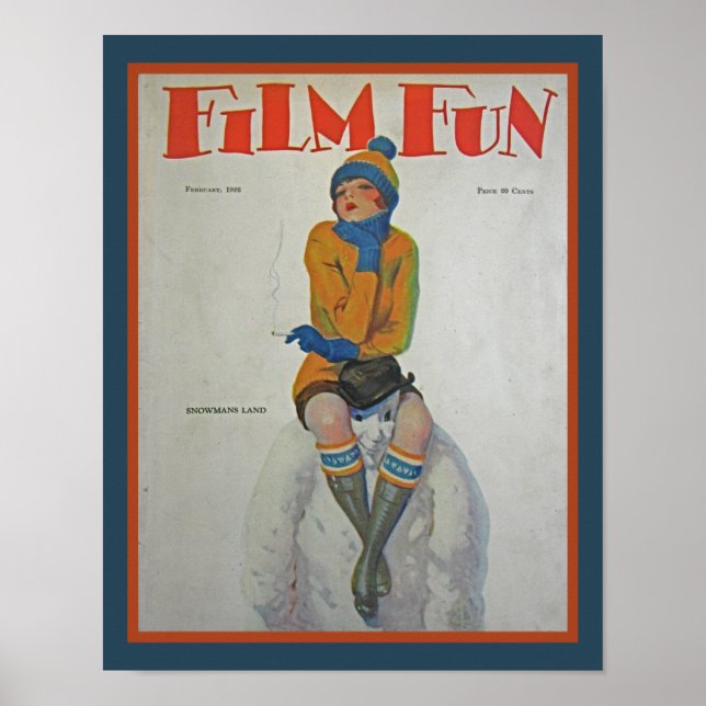 Affiche du film 1926 Fun Snowman's Land (Devant)