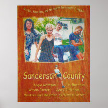 Affiche du film du comté de Sanderson