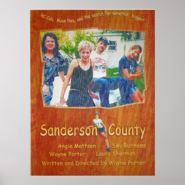 Affiche du film du comté de Sanderson (Devant)