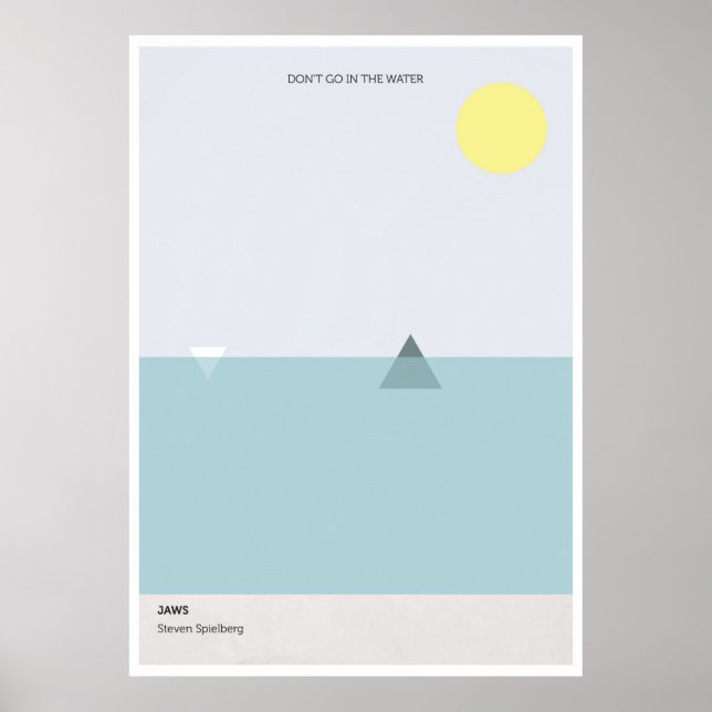 Affiche du film Jaws (Devant)