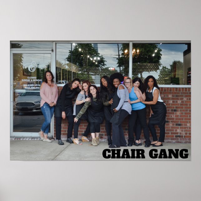 Affiche du GANG DE CHAISE (Devant)