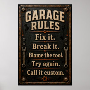 Affiche du Garage de Papa