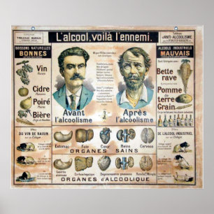 Affiche du l'Ennemi #1 de L'Alcool Voila