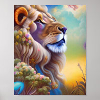 affiche du lion de rêve