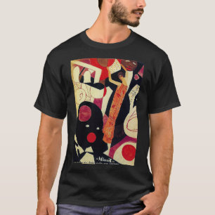 Affiche du Minivet par Rene Magaritte T-Shirt