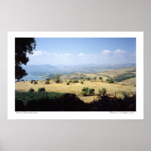 Affiche du Mont des Béatitudes