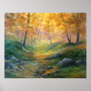 Affiche du paysage de Dapple Creek