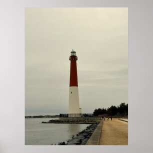 Affiche du phare de Barnegat Light