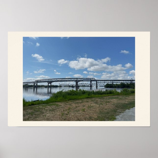 Affiche du pont Betsy Ross Philadelphie (Devant)