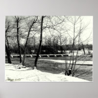 Affiche du pont Joplin Missouri Shoal Creek