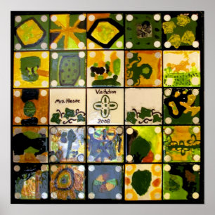 Affiche du projet d'art de classe de Mme Hesse