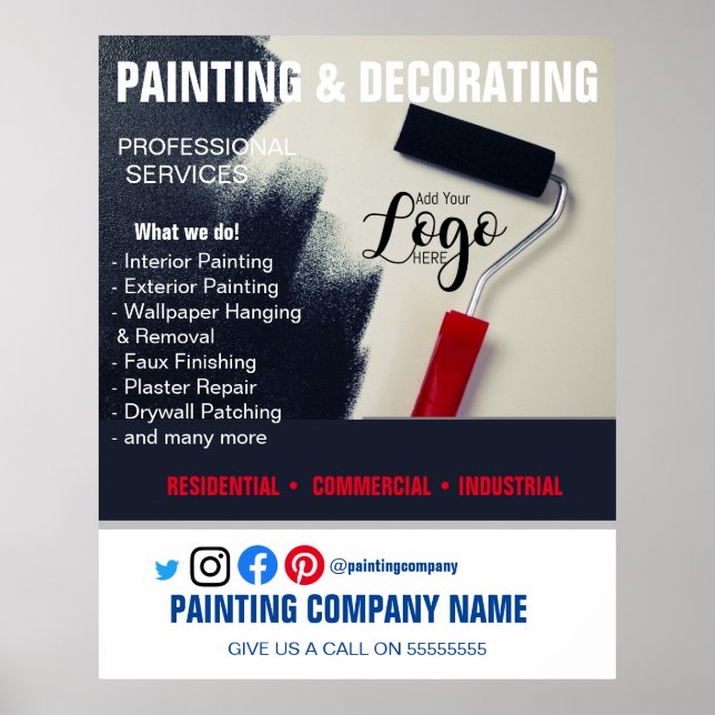 Affiche du prospectus PEINTURE & DÉCORATION (Devant)