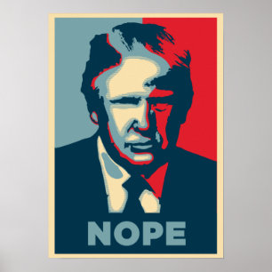 Affiche du rassemblement anti-Trump - affiche du N
