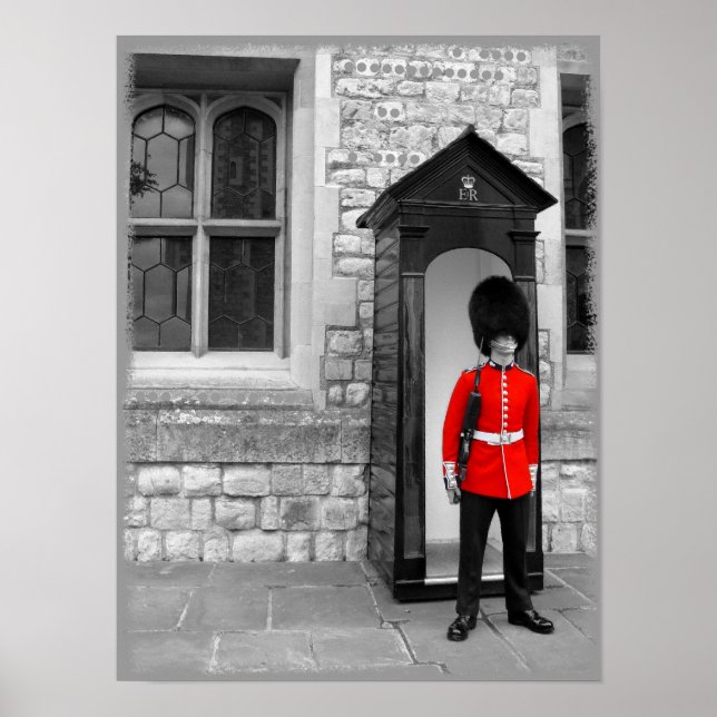 Affiche du Soldat de Londres sur la Parade (Devant)