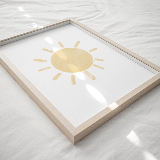 Affiche du soleil pastel (Créateur téléchargé)
