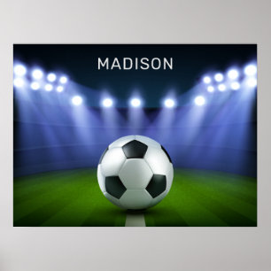 Affiche du stade de football