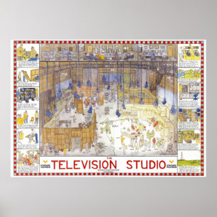 Affiche du studio de télévision de Tim Hunkin