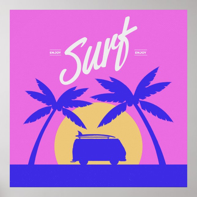 Affiche du Surf d'été (Devant)