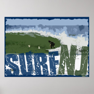 Affiche du surf NJ